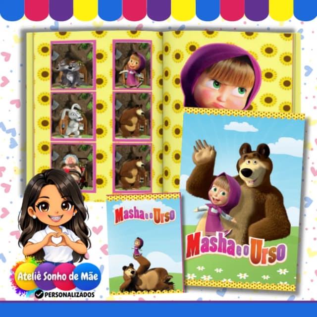 Album de Figurinhas Personalizados