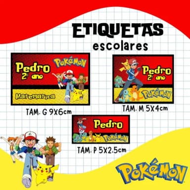 60 Etiquetas Escolares