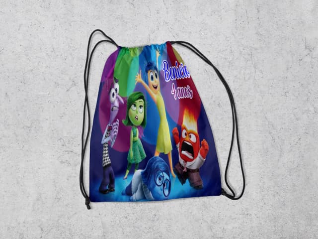 Mochilinha Personalizada para lembrancinhas Divertidamente
