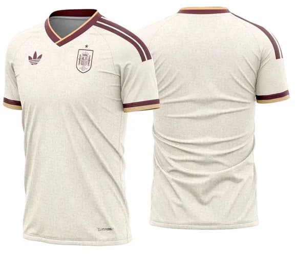Arte Vetor Camisa Espanha Reserva 2026