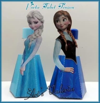 Frozen 2d - Porta Tubete - Cada