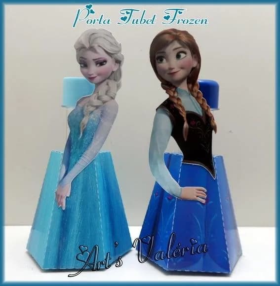 Frozen 2d - Porta Tubete - Cada