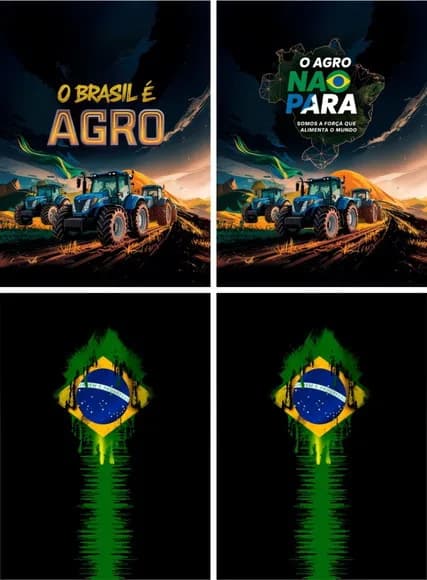 Arte Vetor Camisa Agro Mod-26