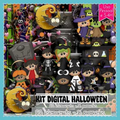 Kit Digital Halloween *14