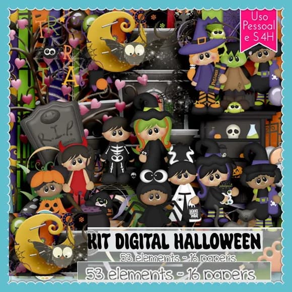 Kit Digital Halloween *14