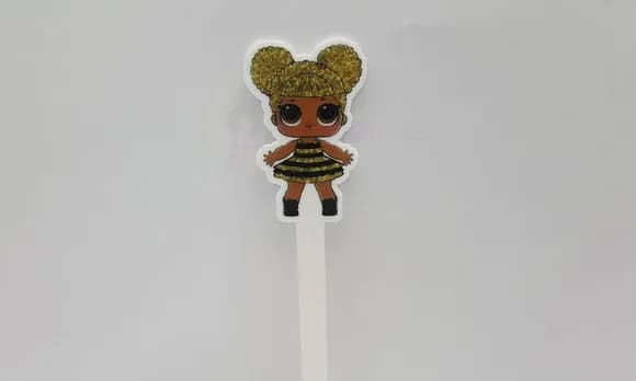 Espeto para Bolo/Planta LOL Queen Bee