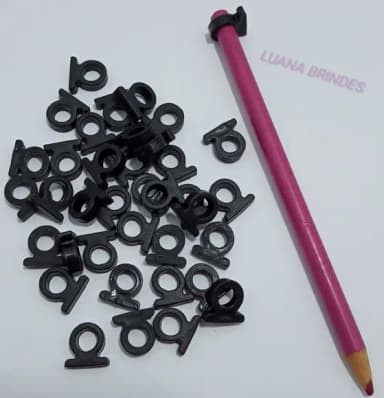 Suporte Ponteiras para Lápis de Borracha - Pct c/ 25 Unid