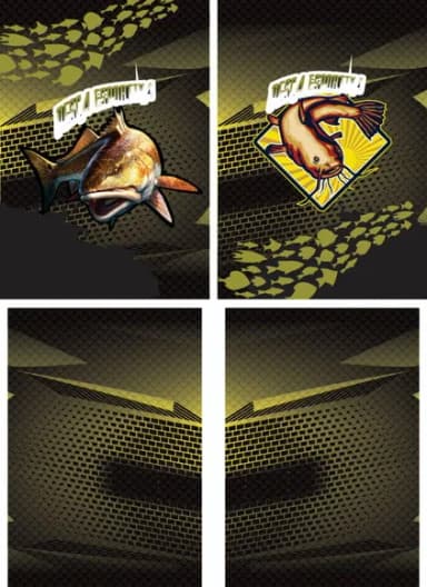 Arte Vetor Camisa Pesca-mod-0177