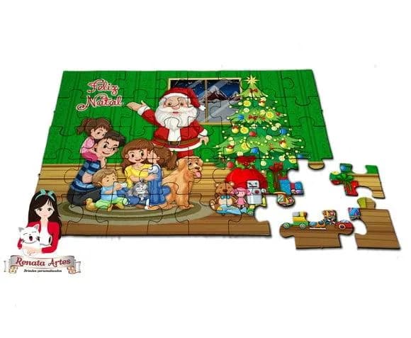 Quebra Cabeça Personalizado Natal 2025