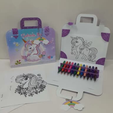 Kit Pintura na Maletinha - Unicórnio