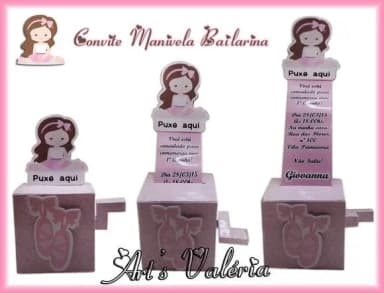 Convite Caixa Manivela