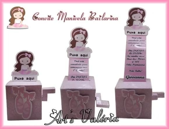 Convite Caixa Manivela