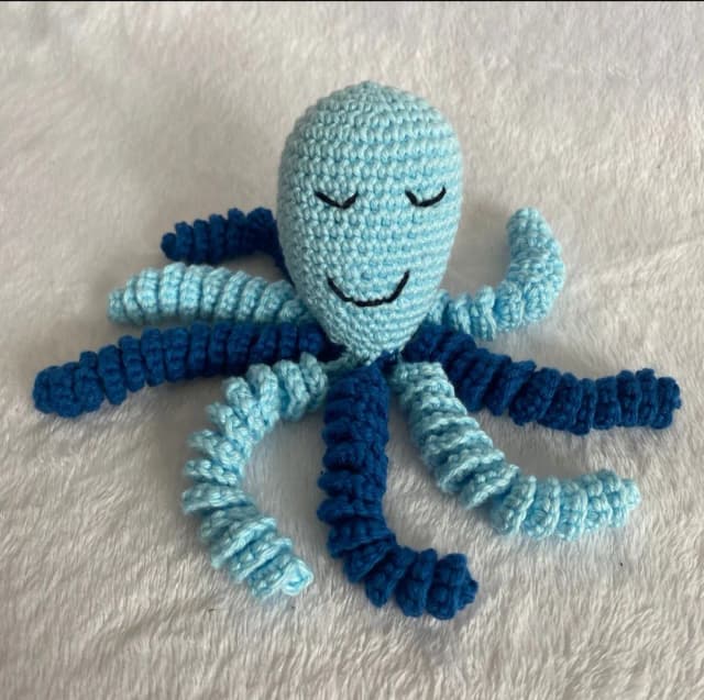 Polvo amigurumi