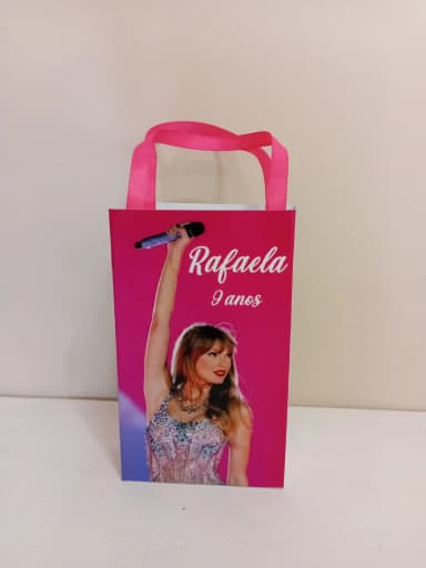 Sacolinhas Personalizadas Taylor Swift para Lembrancinhas