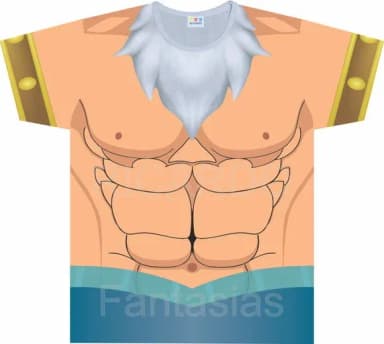 Camiseta infantil Estampa Vikings Guerreiro Nórdico Rei do Mar Infantil