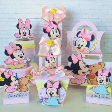 Arquivo De Corte Baby Minnie 01