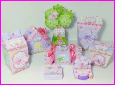 Kit 60 Lembrancinhas Jardim Encantado