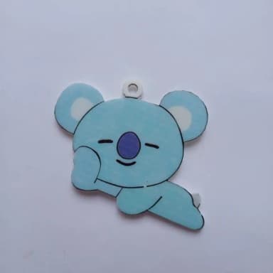 Pingente Kpop Bts Koya de Acrílico Uv Pct 5 Unidade