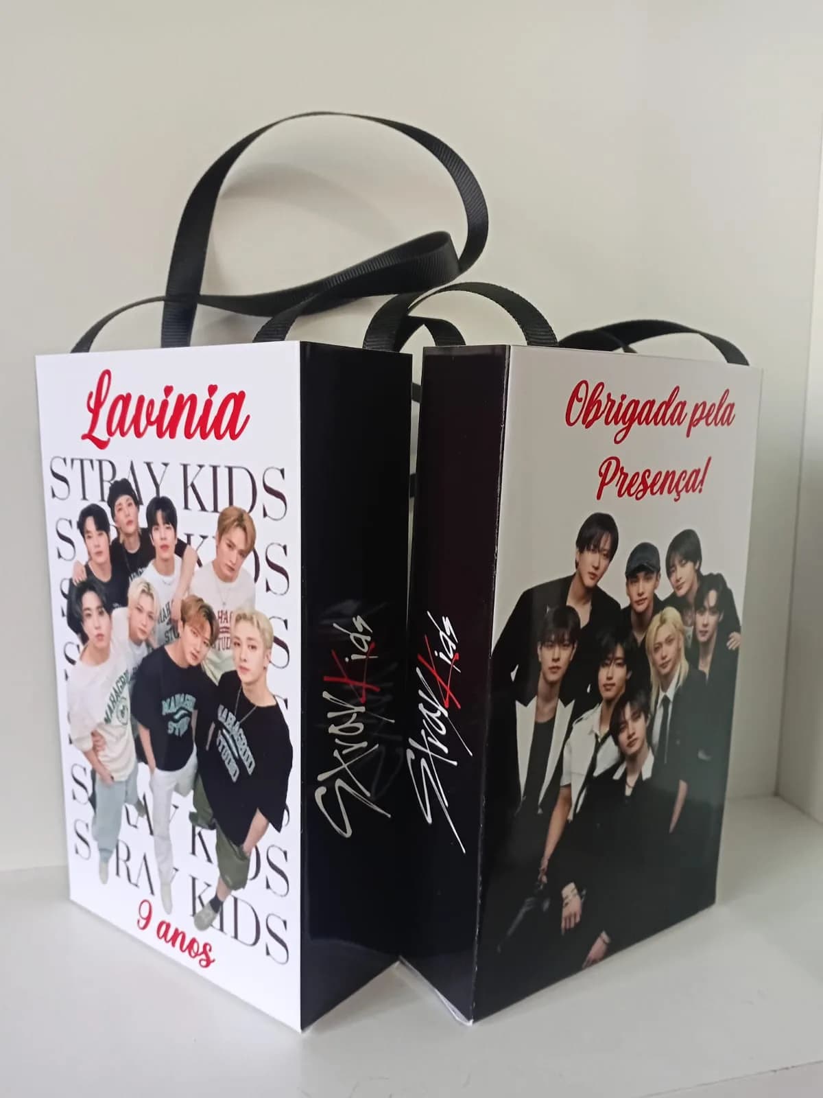 Sacolinhas Personalizadas Stray Kids para lembrancinhas