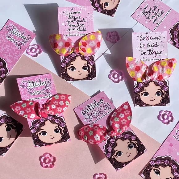 Tag com Xuxinha Lacinho Outubro Rosa