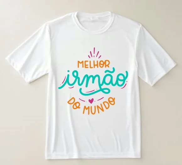Camiseta Melhor Irmão do Mundo