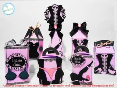 Arquivo de Corte Chá de Lingerie 30