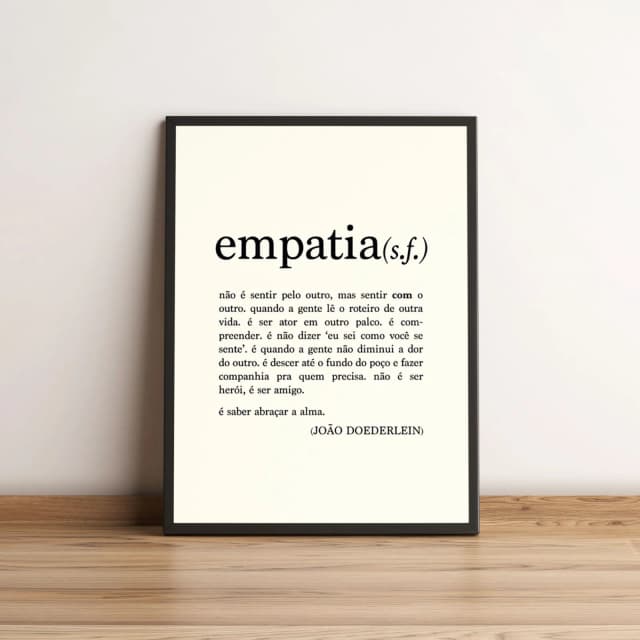 Quadro Significado de Empatia 13