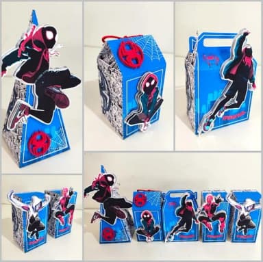 Kit 60 Lembrancinhas Homem Aranha