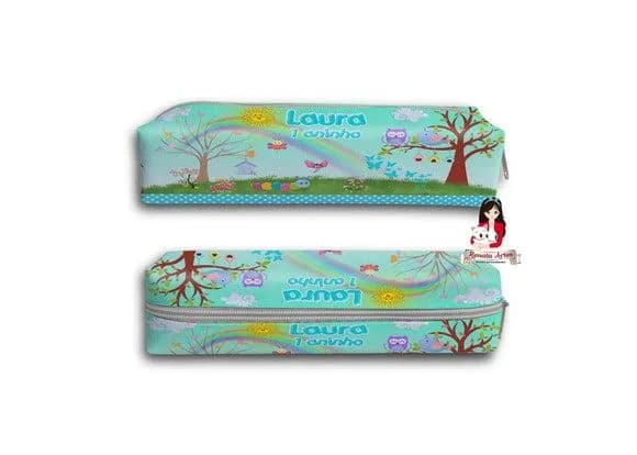 Estojo Personalizado Jardim