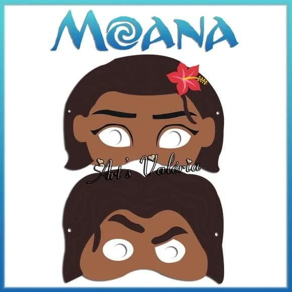 Máscara Moana ou Maui
