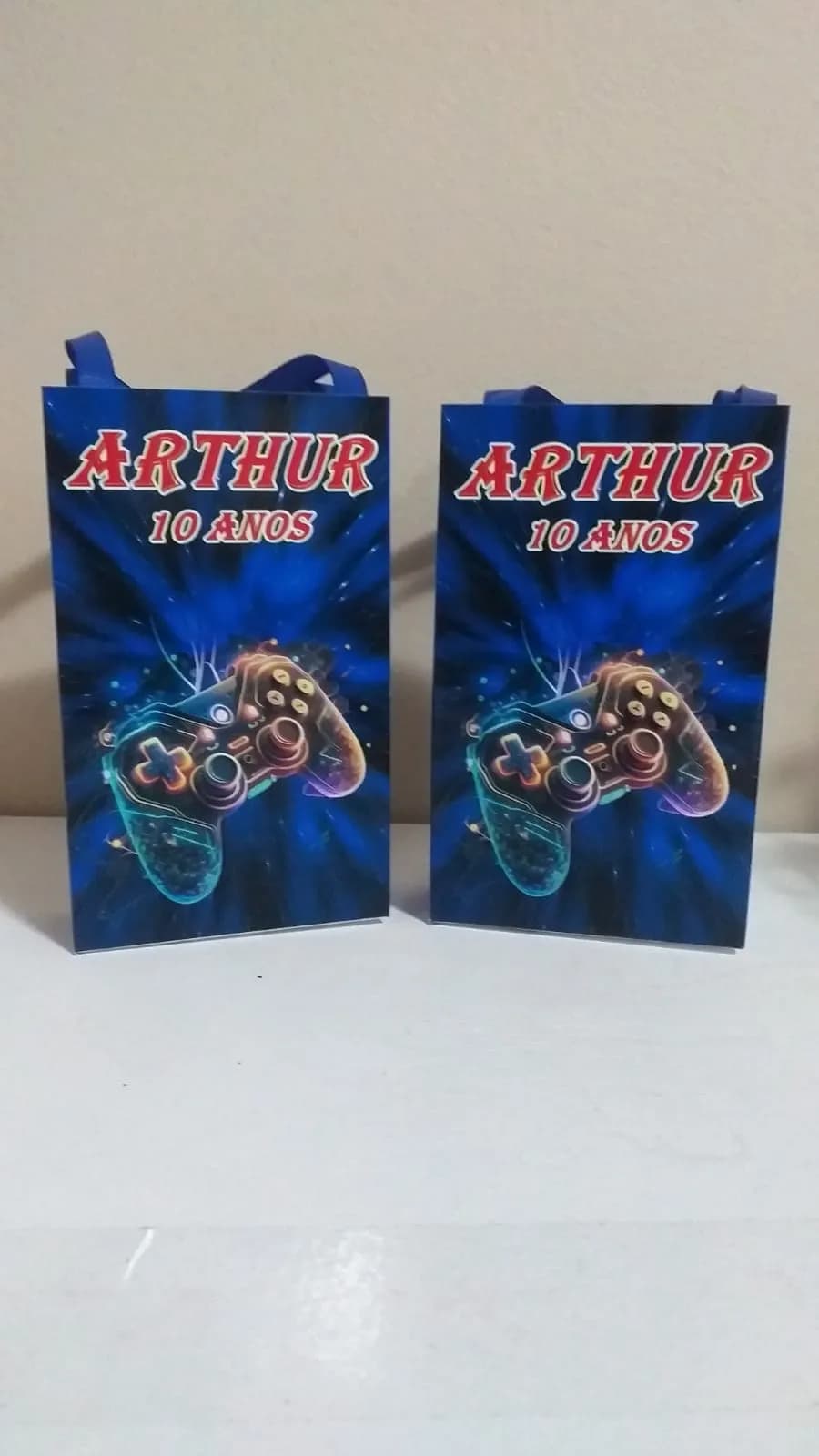 Sacolinhas Personalizadas Video Game para Lembrancinhas