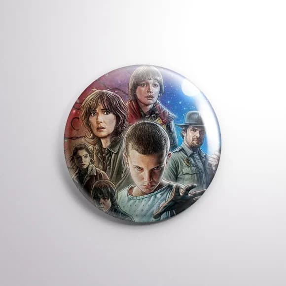 Bottons Stranger Things- Button Boton