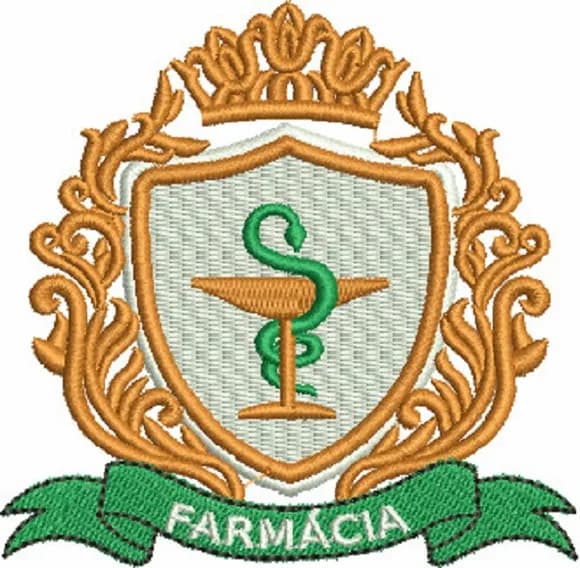 Matriz de Bordado Símbolo Farmácia