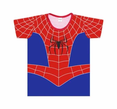 Camiseta Infantil Super Herói Aranha