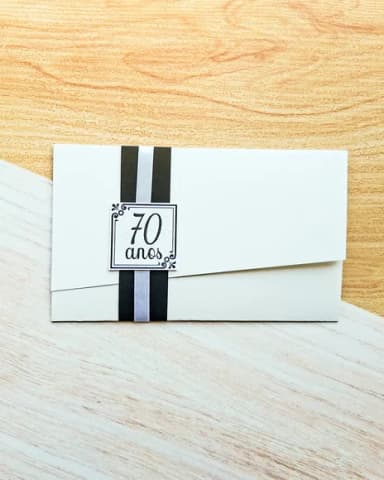 Convite de Aniversário Adulto - Grande