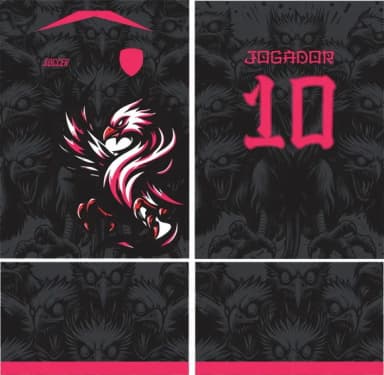 Arte Vetor Camisa Interclasse Fenix 380