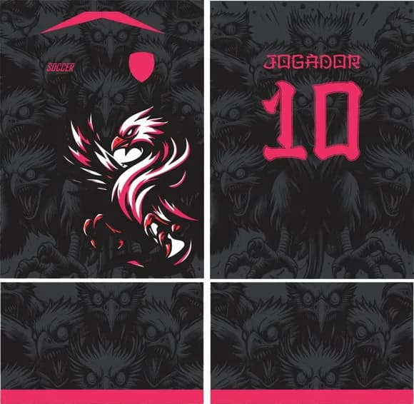 Arte Vetor Camisa Interclasse Fenix 380