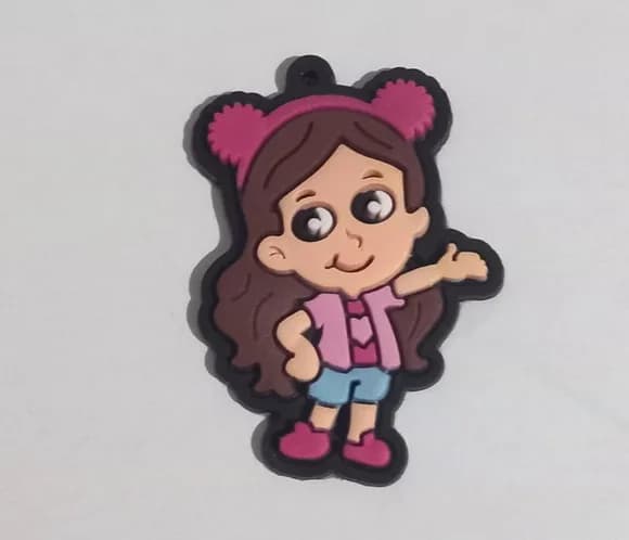 Pingente Maria Clara Emborrachado Pacote com 6 Unidades