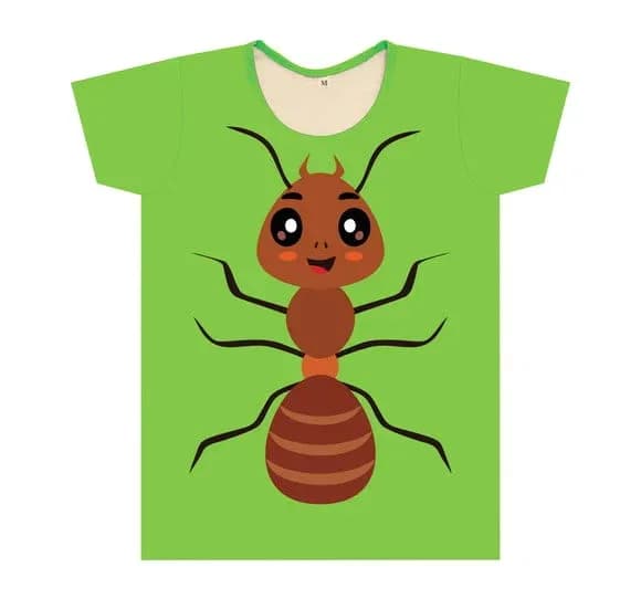 Camiseta Infantil Formiguinha