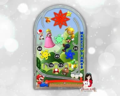 Pinball Fliperama Super Mario