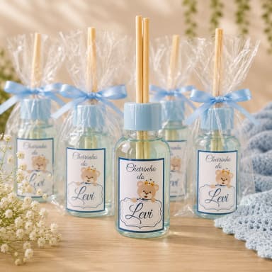 25 Lembrancinha Mini Aromatizado Chá de bebê, Casamento, Corporativo, Formatura e etc - Fazemos qualquer tema - Informar tema no chat