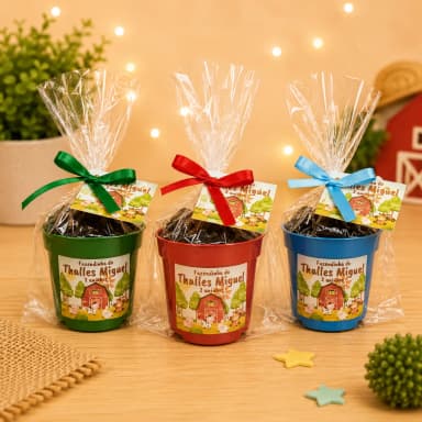 25 unidades Kit Jardinagem Fazendinha - Trabalhamos com qualquer tema - Informar tema no chat.