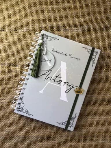 Caderneta de Saúde / Vacinação Personalizada - Clean Verde