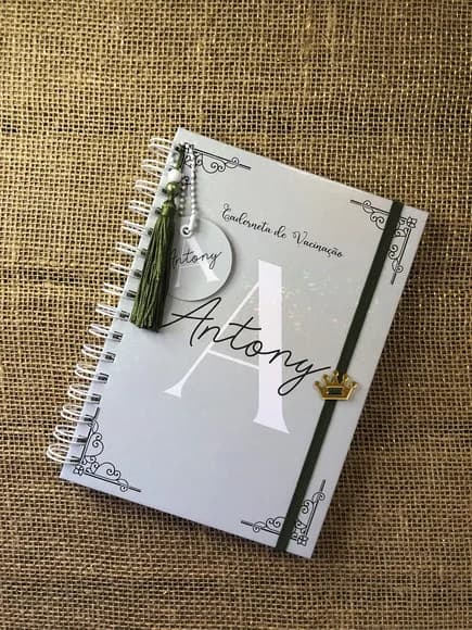 Caderneta de Saúde / Vacinação Personalizada - Clean Verde