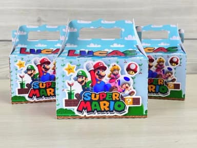 Kit 60 Lembrancinhas Mario Bros