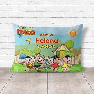 Almofada Personalizada lembrancinhas Turma da Mônica