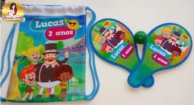 Mochila Ping Pong Tema Mundo Bita