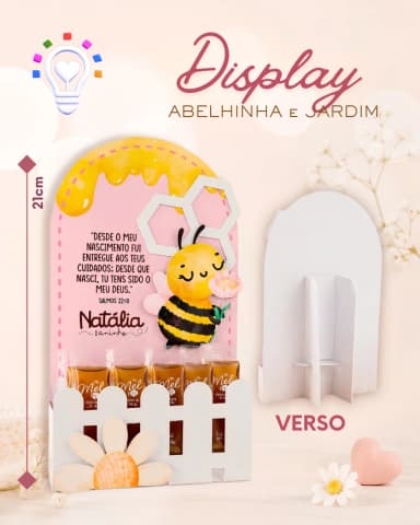 ARQUIVO DE CORTE DISPLAY ABELHINHA 01