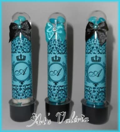 Tubete Personalizado com laço - 13cm