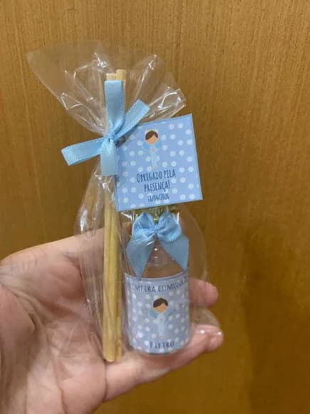 Lembrancinha 1 Comunhão Aromatizador Anjinho Azul